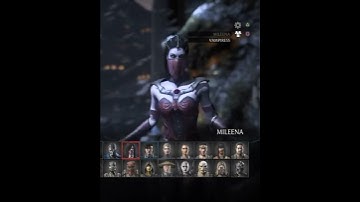 MKXL MILEENA Select Screen Animation