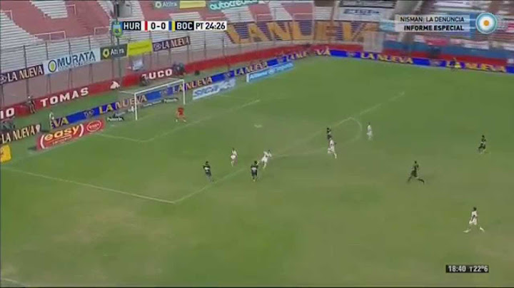Gol de Meli (0-1) / Huracán 0 – 2 Boca Juniors - Fecha 8 Torneo Argentino 2015