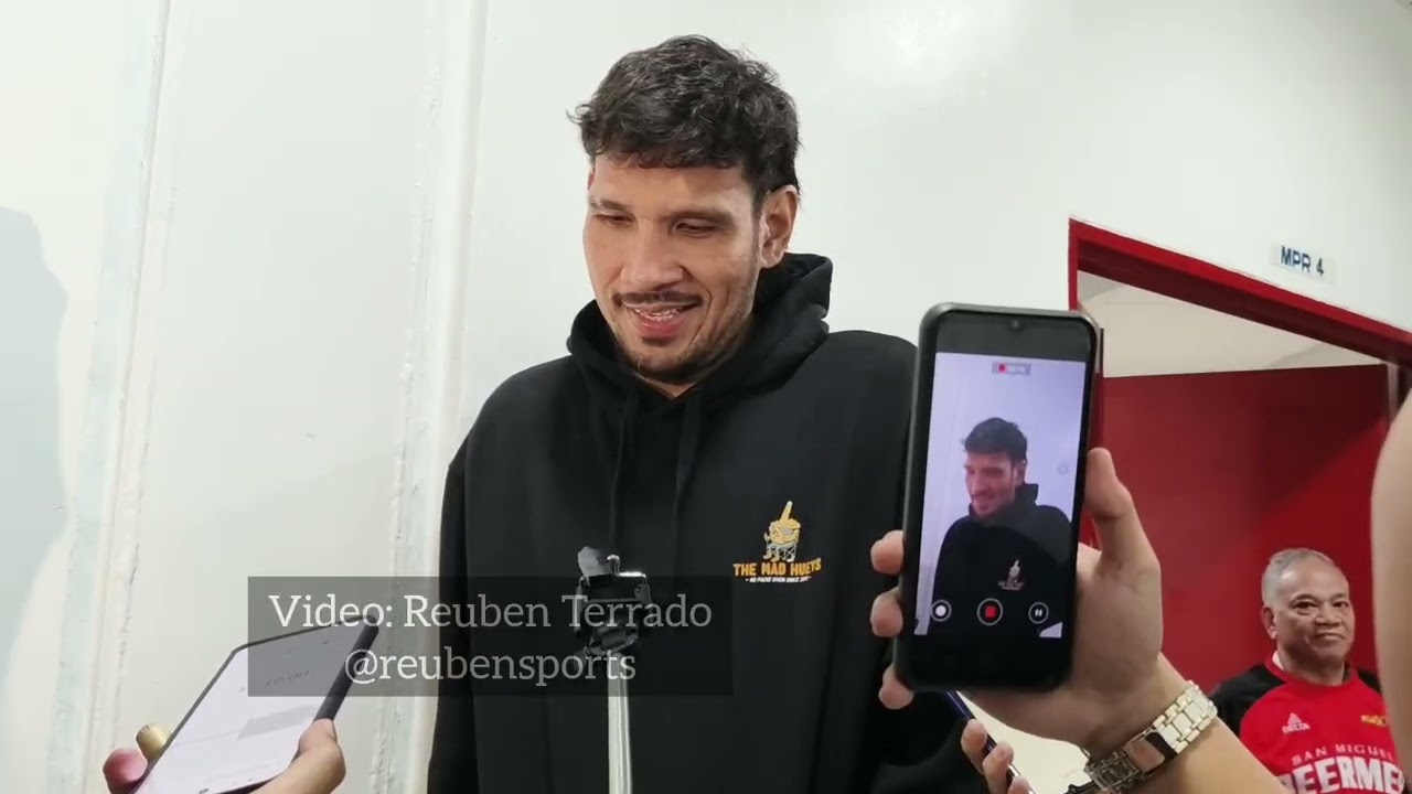 June Mar Fajardo on Game 5 win, gives update on knee injury