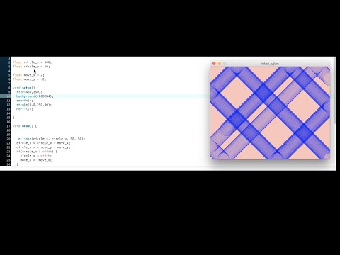 MOVING CIRCLE PROCESSING #ujianprocessing_kloter1
