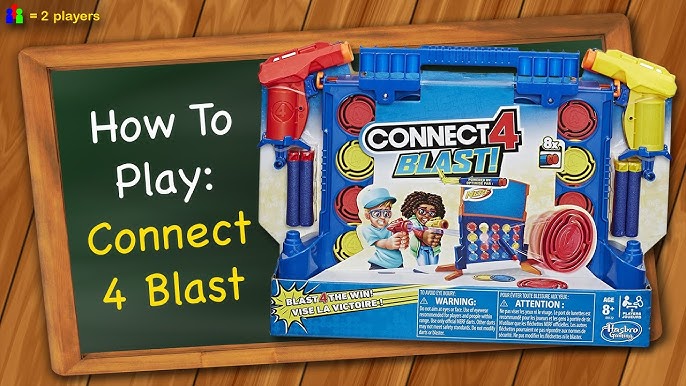 Hasbro Connect 4 Blast : : Jeux et Jouets