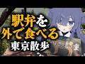 どうしても駅弁を外で食べたい女【vlog/不夜ロクヤ】