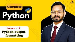 Python Lecture 11 | Python output formatting | String formatting #python#programming#pythontutorial