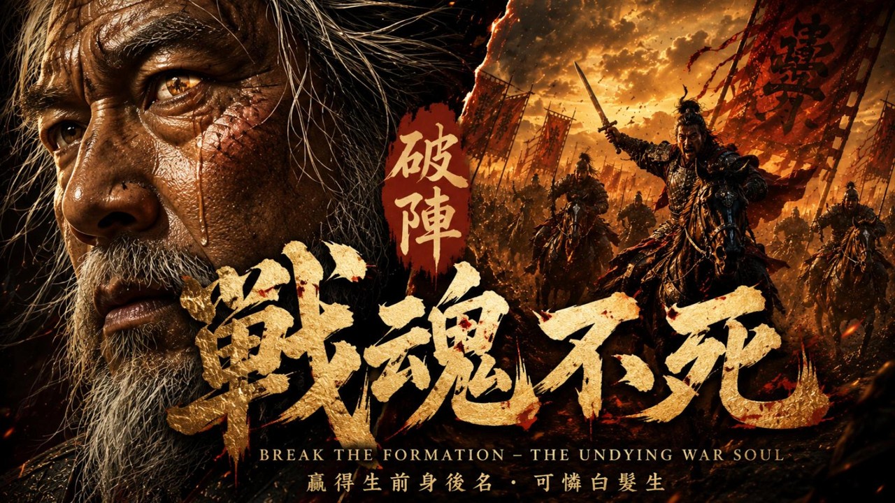 Watch 《破陣-戰魂不死》|贏得生前身後名,可憐白髮生|原創國風戰歌Break the Formation – The Undying War Soul on YouTube Watch 《破陣-戰魂不死》|贏得生前身後名,可憐白髮生|原創國風戰歌Break the Formation – The Undying War Soul on YouTube