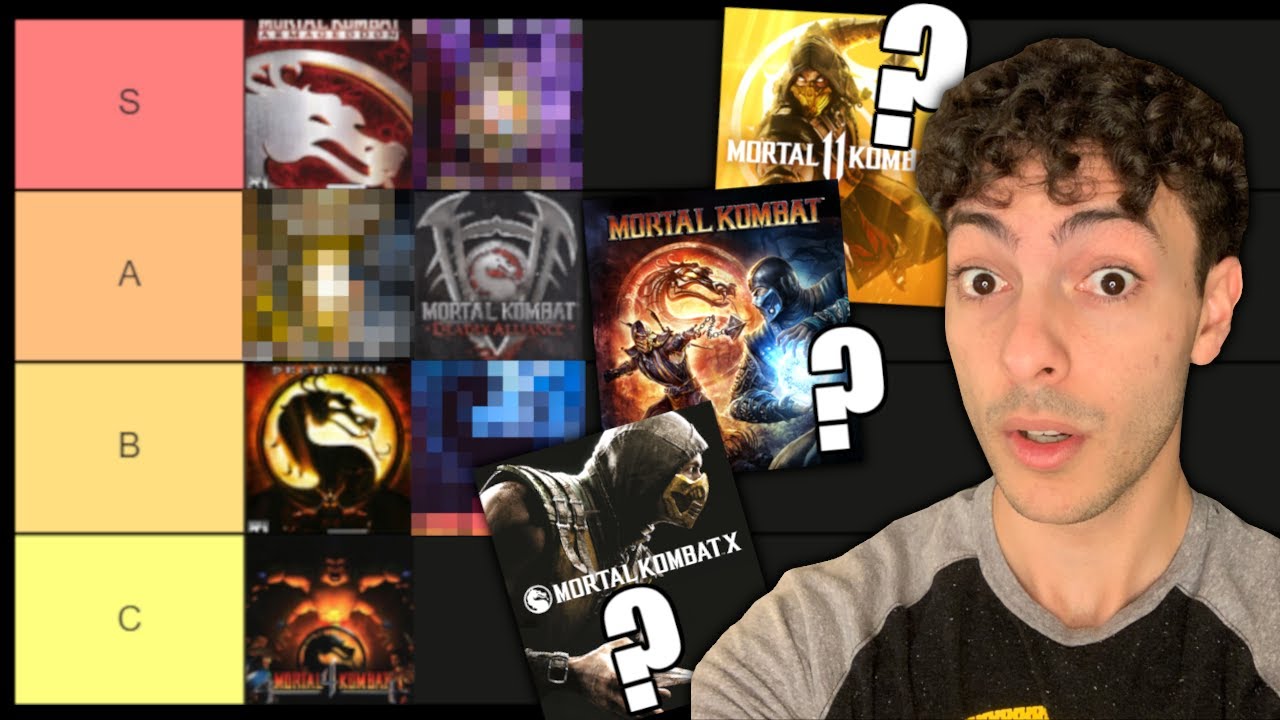 Best MK Roster Of All Time - Mortal Kombat Roster Tier List - YouTube