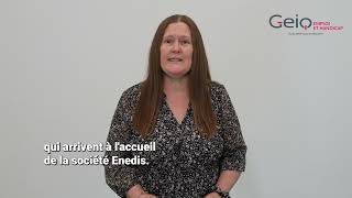 Découvrez le GEIQ avec Jocelyne, chargée d'accueil chez Enedis