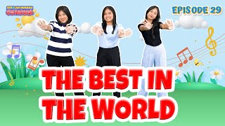 [Sekolah Minggu Gembira 3] THE BEST IN THE WORLD - Gerak dan Lagu (Ep. 29)