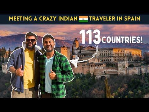 He's Been To 113 Countries! 🇪🇸 Meeting @explorerraja In Spain