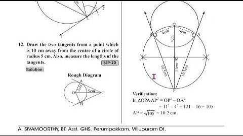 10th Maths  Minimum Material for Slow Learners