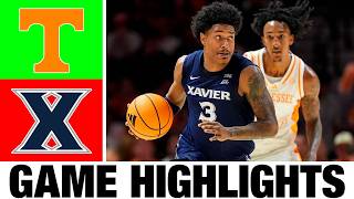 Tennessee vs Xavier Highlights (Exhibition) | NCAA Men's Basketball 2026