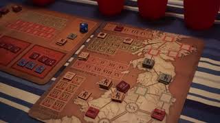 AGRICOLA, MASTER OF BRITAIN first turn playthrough