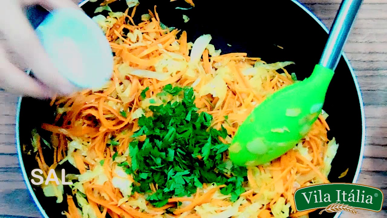 Rolinho Primavera com Massa de Pastel Vila Itália