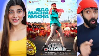Raa Macha Macha - Lyrical | Game Changer | Ram Charan | Shankar | Thaman S | Nakash Aziz Reaction