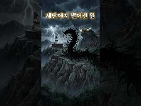 괴물 두꺼비를 ‘내 새끼’라 밥상에 앉힌 며느리 #야담 #쇼츠 #숏츠