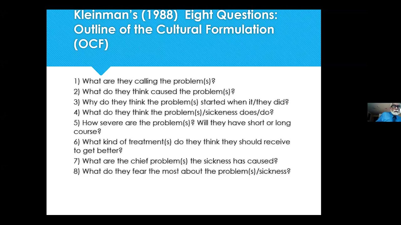 Culturally-Informed Strategies working with Diverse Patients with Mental Illness