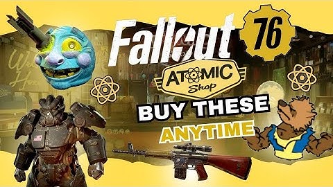 Every Atomic Shop Item You Can Request RIGHT NOW (Part 1) #fallout76