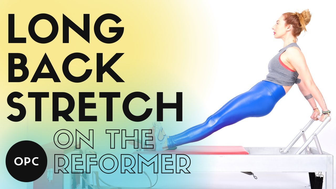 Long Back Stretch on the Reformer Online Pilates Classes YouTube