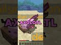 Minecraft, But You Every Time You Subscribe An Axolotls Spawns