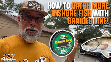 How To Catch More Inshore Fish With Braided Line! | Flats Class YouTube