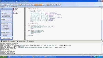 Load Runner run time settings
