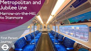 London Underground First Person Journey - Harrow-on-the-Hill to Stanmore