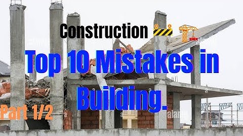 These 5 Construction Mistakes Could Kill Someone (STOP Now!)💀 (Part 1)#home #viral #civilengineering