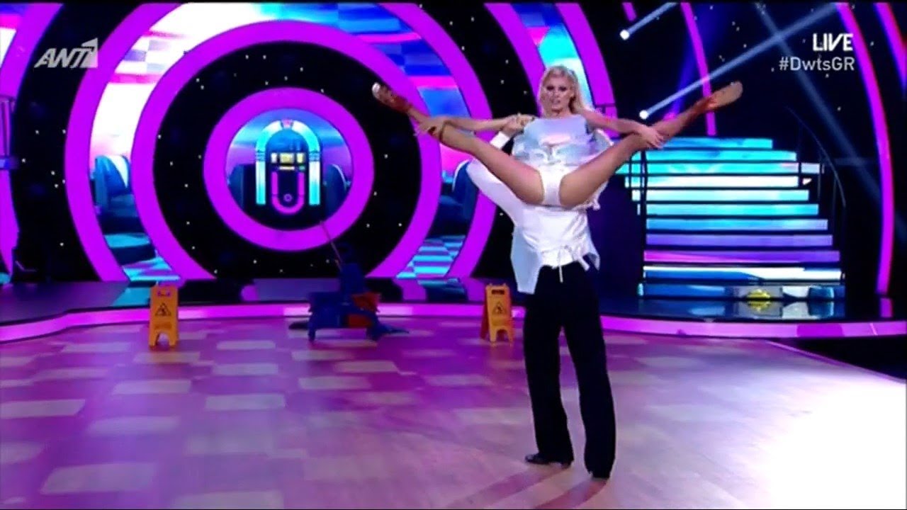 DWTS 6:  Ημιτελικός - Όλγα Πηλιάκη & Γιώργος Κετσερίδης - 1η χορογραφία {27/4/2018}