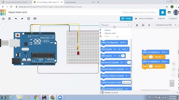 Pulsador y led arduino tinkercad