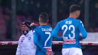 Il gol di Callejon - Napoli - Lazio 4-1 - Giornata 24 - Serie A TIM 2017\/18