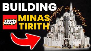 Building LEGO: Lord of the Rings Minas Tirith Part 5 - Box 2 - Bag 19/60 Onwards
