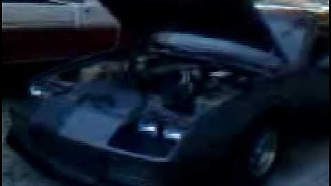 1987 Camaro Z28. OPEN HEADERS!