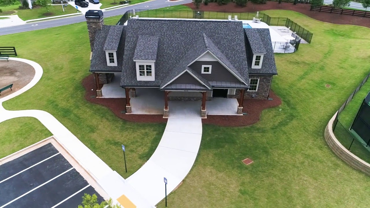 Falls at Hickory Flat Community Flyover YouTube