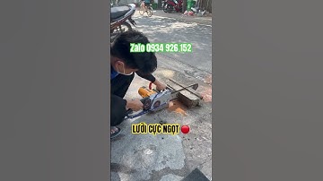 🔴 Review Máy Cắt Bê Tông Xích HGP - Lưỡi Cực Ngọt #mxdhgp