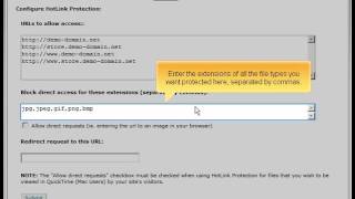 Using Hotlink Protection on Cpanel - ISPAZE.COM Profile