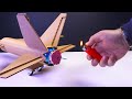 10 000 Matches Powered Cardboard Double Jet