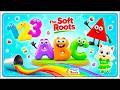 Preschool Learning activities for 3 year olds at home | Learn ABC Phonics Shapes Numbers Colors 🌈
