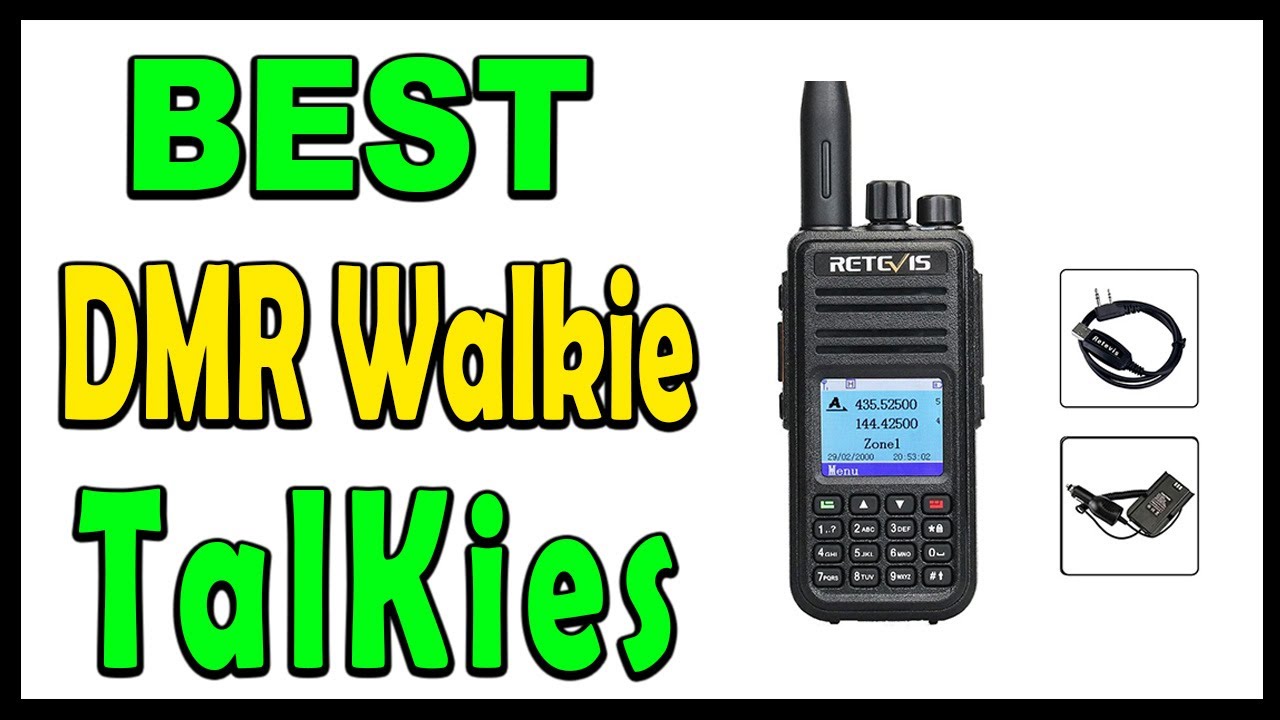 Top 5 Best DMR Walkie Talkies Review 2025