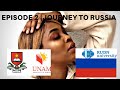 JOURNEY TO RUSSIA 🇷🇺 EPISODE 2 |NAMIBIAN YOUTUBER|