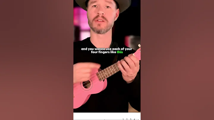 Ukulele for Beginners - EASY - Exercises #shorts