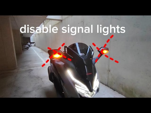 Rear LED indicators pack for Honda Forza 125