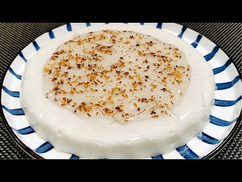 超治癒美食：杏仁豆腐，吃一次就忘不了，做法特簡單