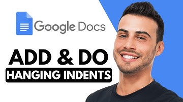 How To Add & Do A Hanging Indents In Google Docs | Tutorial (2025)