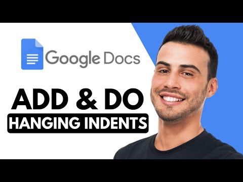 How To Add & Do A Hanging Indents In Google Docs | Tutorial (2025)