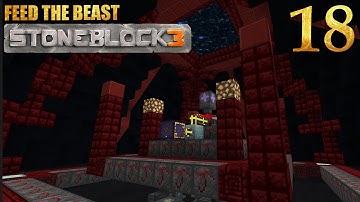 Blood Magic & Ethereal Slate Singularity - Minecraft FTB Stoneblock 3 - Episode 18
