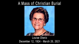 Louise Olenic Funeral Service