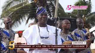 K1 De Ultimate Grand Performance at the 5th coronation Anniversary of Oba Yusuf Olasunkanmi-Onigboko