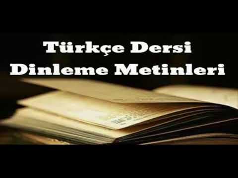 Adsız Çeşme 5. Sınıf MEB Yayınları Dinleme Metni