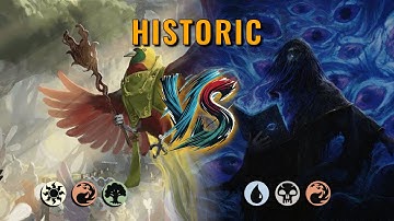 MTG Historic - Naya Aggro by CunicoliGoblin VS Grixis Midrange by QuachAttack