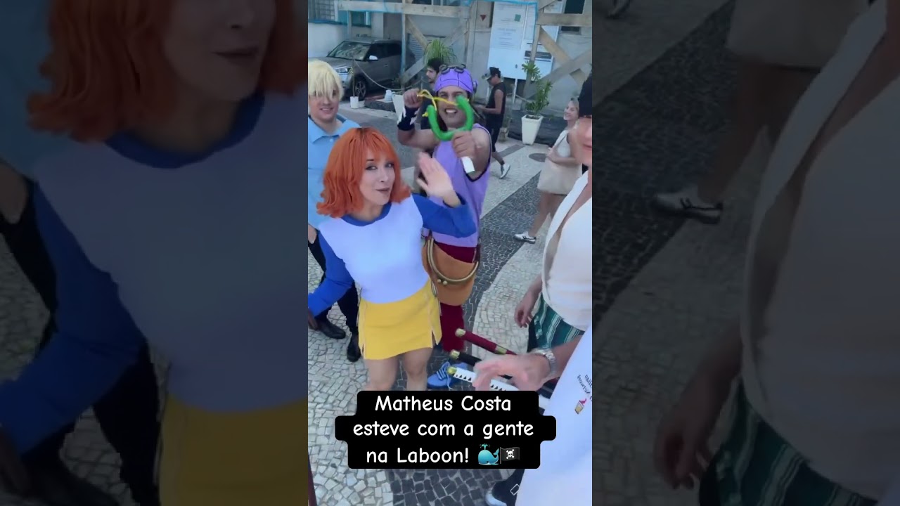 Matheus Costa também foi visitar a Laboon! 🏴‍☠️ #onepiece #onepieceliveaction #netflix #onepiecefan