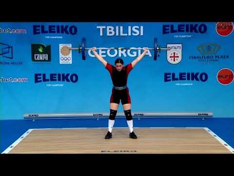 SOFIO MUKATARIDZE / სოფიო მუხათარიძე - 2015 European Weightlifting Championships